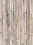 Duvar posteri  4-910 Vintage Wood - 184 x 254 cm
