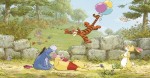 Duvar posteri  8-460  Winnie Pooh Ballooning